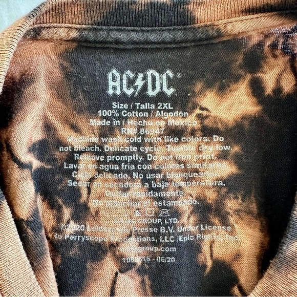 Vintage AC/DC T-Shirt Size 2XL - Picture 3 of 3